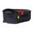 Patriot Plastic Post Mount Mailbox Black-1170736692
