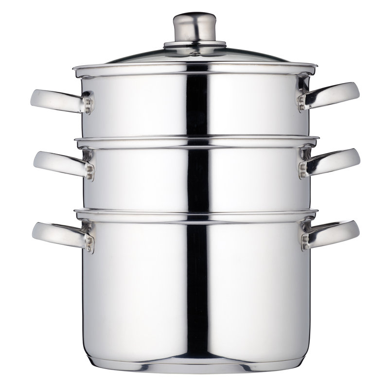 Clearview 3 Tier Steamer Basket, 22 cm