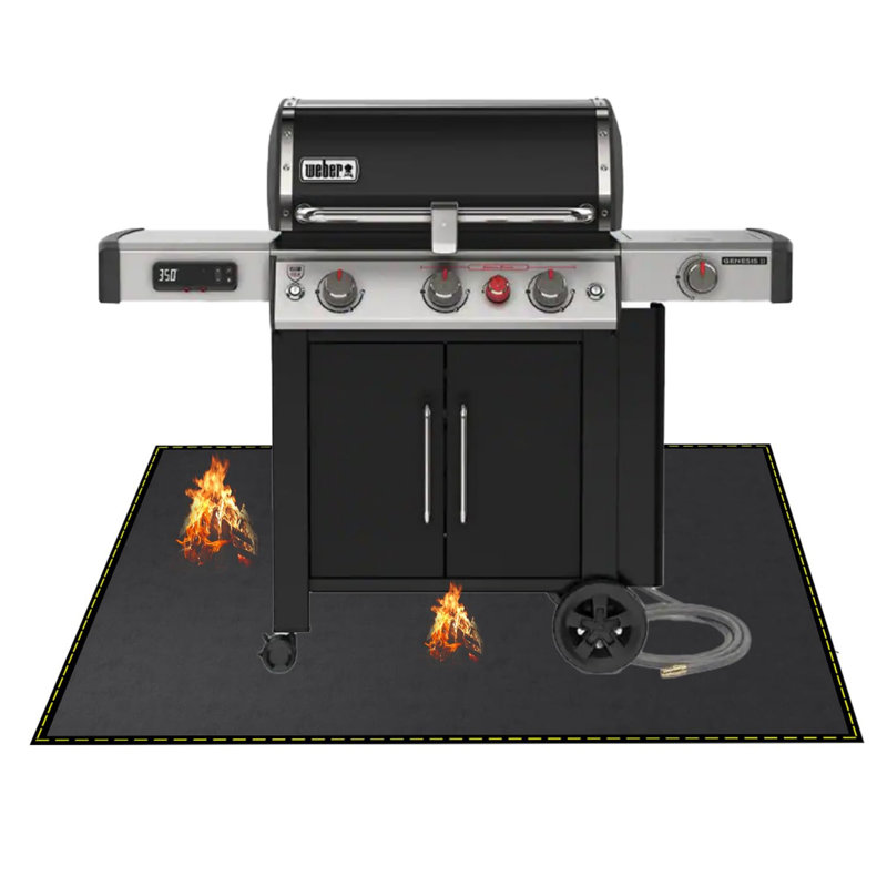 Tapis sous-barbecue 48 po x 30 po