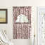 Emogene Toile Cotton Tailored 42'' Window Valance-2056952157