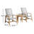 Demetri 3 Piece Teak Seating Group