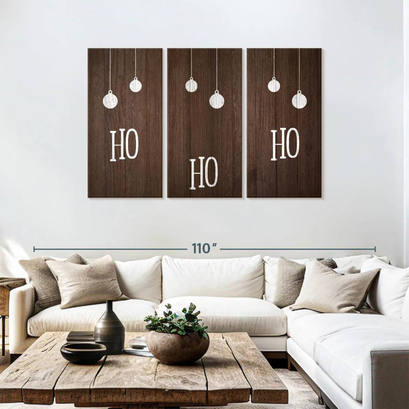 Ho Ho Ho Santa, H 48 po x l 74 po