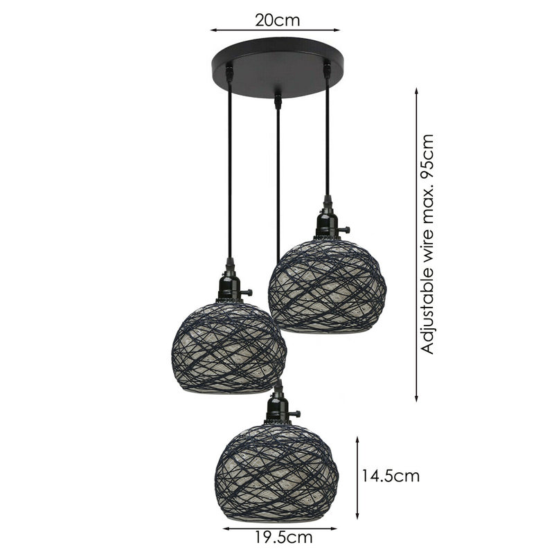 Tipper 3 - Light Cluster Pendant