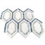 Infinity Hexagon Marble Tile-2145395298