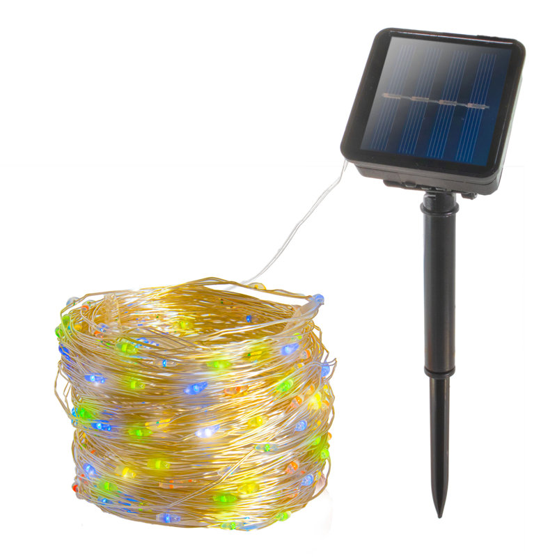 Guirlande solaire 200 lumières