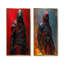 Red Warrior Hero I - Wizards, ensemble de 2 pièces d'art mural-321378277-321378283-321378282