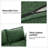 Cheltenham 127"W Modern 8-Piece Extra-Wide Storage Sectional Sofa with Ottoman-126351345
