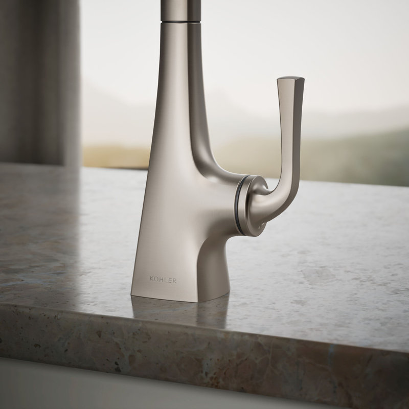 Graze Beverage Faucet, Vibrant Stainless