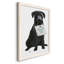 «Gapland Love And Black Labrador», reproduction d'art sur toile-88380952-88380953