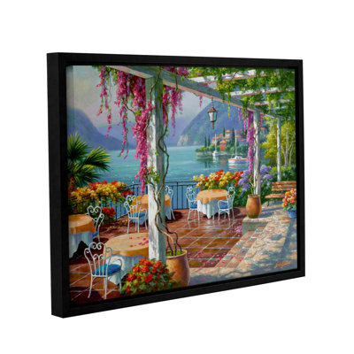 «Wisteria Terrace», reproduction d'art sur toile