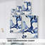 Indigo I sur impression sur toile-25604291