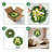 24 Inch Artificial Lemon Wreath, Spring Summer Yellow Fruit Bow Greenery Front Door Wall Decor
