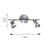 Charles 16'' 2 -Light Fixed Track Track Kit with Dimmable