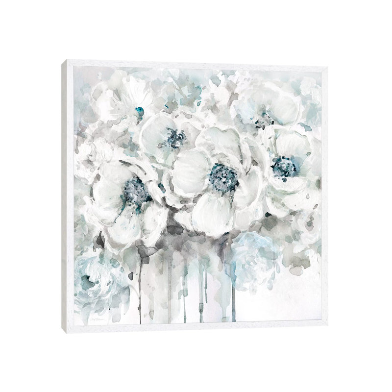 Spring Blues II by Carol Robinson - Wrapped Canvas Print, White Framed, 66.04 cm H x 66.04 cm W