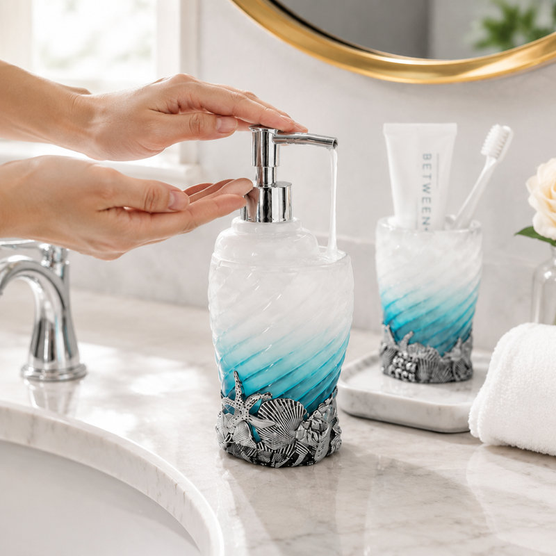 5 PCS Bath Ensemble Set
