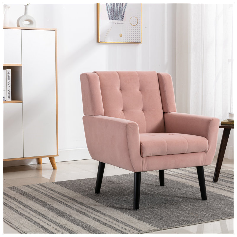 Accent Chairs For Livingroom, Pink