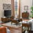 Mid Century Fluted Sideboard With Solid Wood Legs