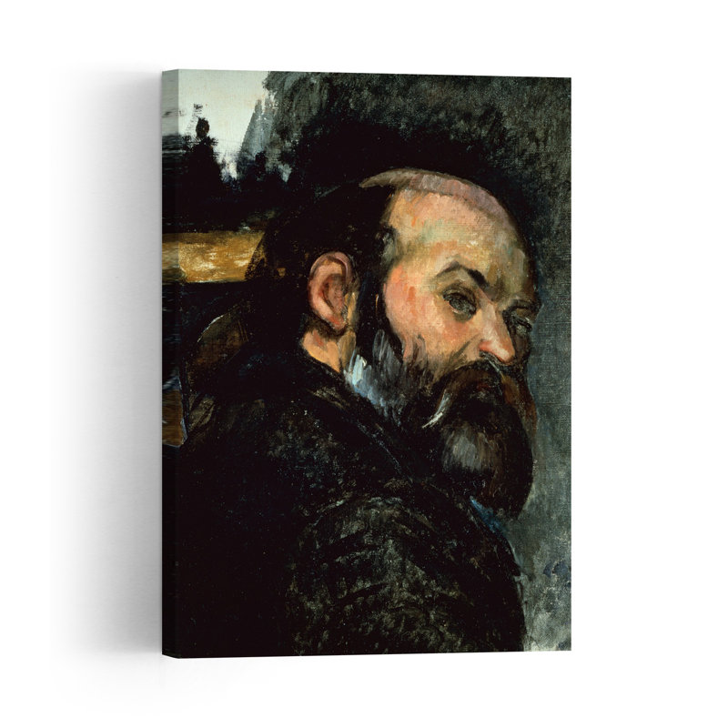 Self Portrait Abstract Contemporary Portrait Wall Art Print, 45.72cm H x 30.48cm W