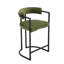 Beatryce Bar Stools Upholstered Counter Stool with Metal Frame Modern Bar Chairs for Kitchen Dining Room -896570714