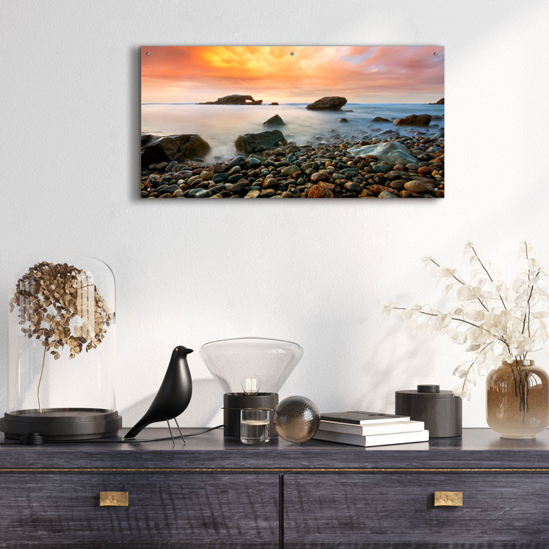 «Timeless» par Lee Sie, art en verre acrylique, H 24 po x l 48 po