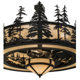 Tall Pines Downrod Ceiling Fan