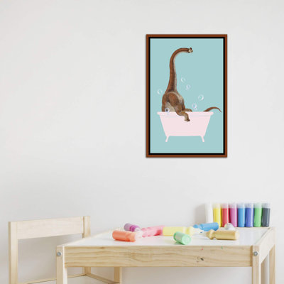 «Brachiosaurus in Bathaign» par Big Nose Work - impression d'art graphique