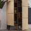 Alisen 8-Door Cabinet Stylish Multipurpose Storage with 8 Shelves-918621013