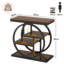 Amelianna Trestle End Table
