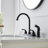4-Hole Kitchen Faucet With Side Sprayer Double Handle Kitchen Sink Faucets Brass High Arc Kitchen Basin Taps With Swivel Spout-107085113