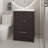 Merida Madison Bathroom Vanity 60 Kronos,Black, for Bathroom