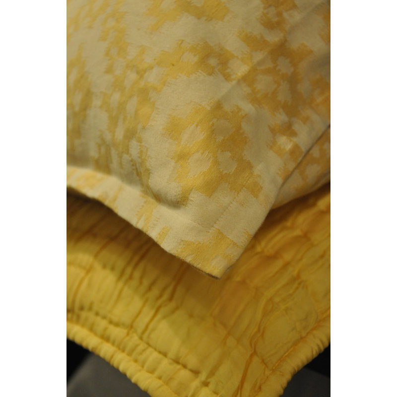 Dalton Duvet Cover Set, Twin Duvet Cover + 1 Shams, Mustard
