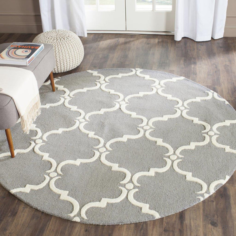 Jotvingis Hand Tufted Wool Geometric Rug