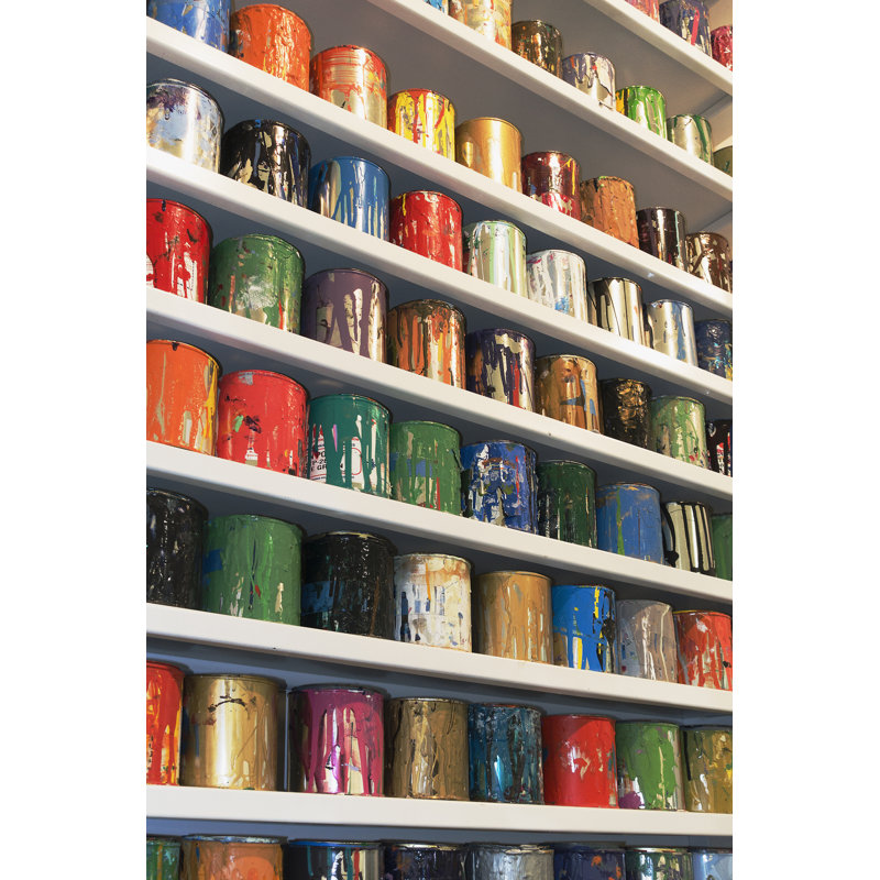 Silk Screen Paints by KenTannenbaum - Wrapped Canvas Print, 46cm H x 30cm W