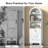 71" Tall Arched Storage Bookcase With 6-Tier Cabinets And Drawer-508866745