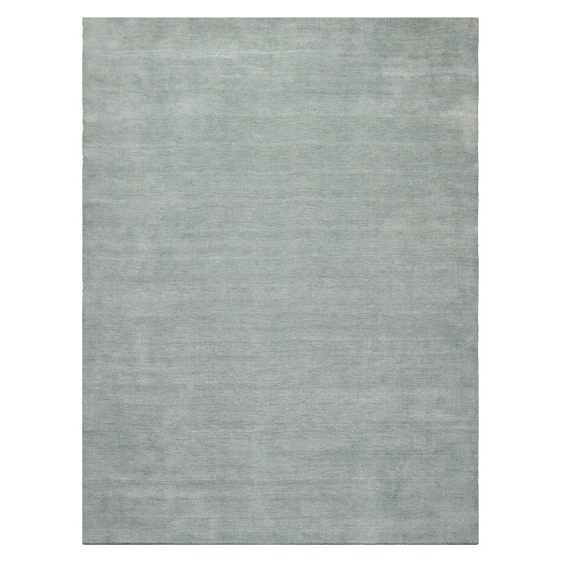 Tapis multicolore en laine tissé à la main style ardoise style contemporain, Rectangle 9 pi x 12 pi