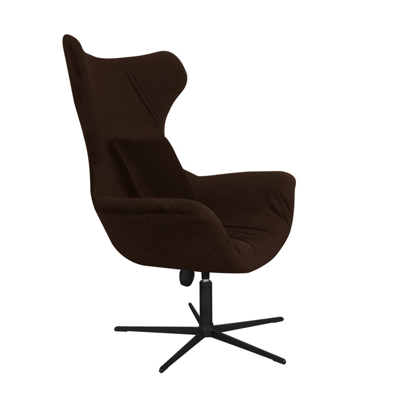 Swivel Lounge Chair, Brown