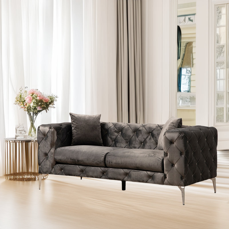 Bluxome 2 Seater Sofa, Anthracite