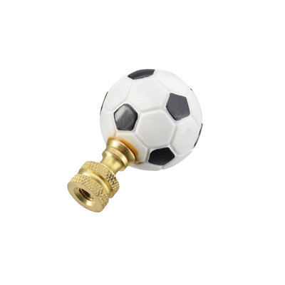 Soccer Ball Lamp Finial