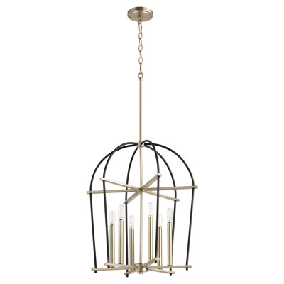 Sebbie 6 - Light Dimmable Lantern Classic / Traditional Chandelier