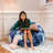 Cocoon 4 Foot Kids Bean Bag Chair - Faux Fur - Fun Colors-1106304688
