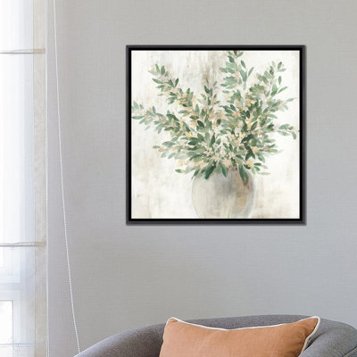Rustic Green - Wall Art Print - Framed Canvas