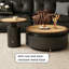 Table basse ronde pour petit salon-129498053-129498054