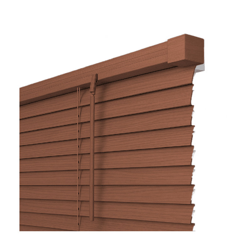 Room Darkening Venetian Blind, Brown, 165cm W x 152cm L