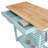 Janxiel 40'' Wide Prep Table with Drawer-271050146