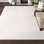 Tapis ivoire / beige en laine touffeté à la main Maja