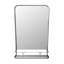 Boogie Rectangle Brass Beveled Wall Mirror-59369778