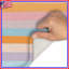 Tapis de bain coloré à rayures horizontales-1701998770