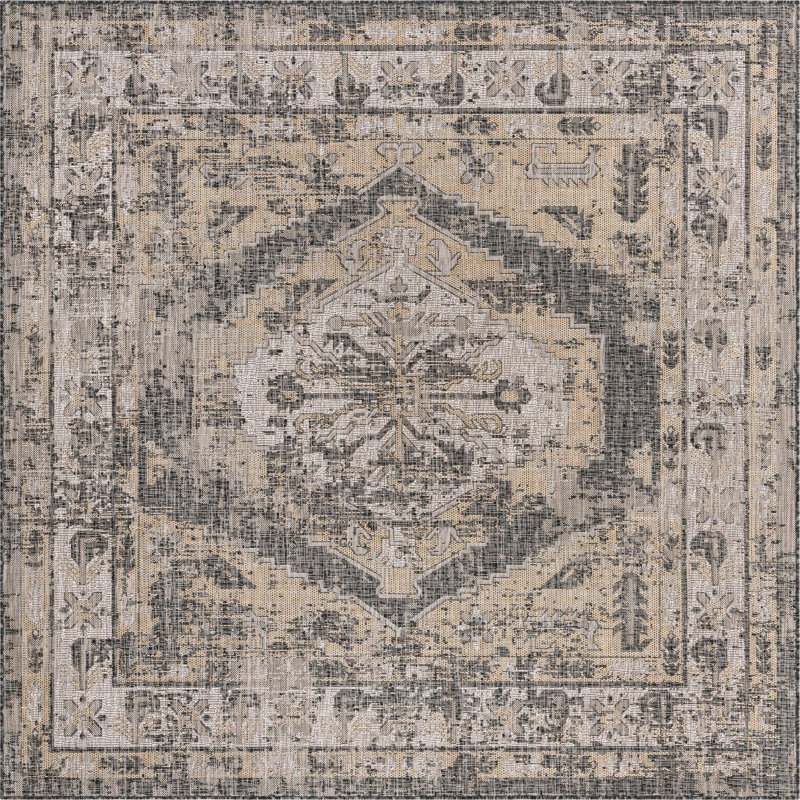 Susan Oriental Indoor / Outdoor Rug, Square 10'