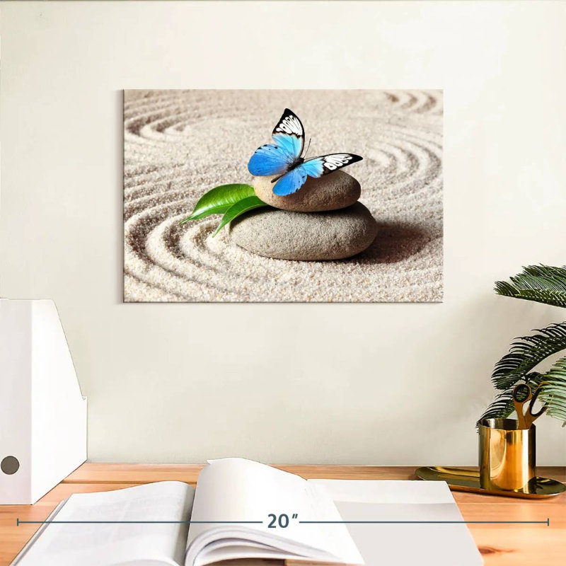 Brampt Peaceful Butterfly, 8" H x 12" W