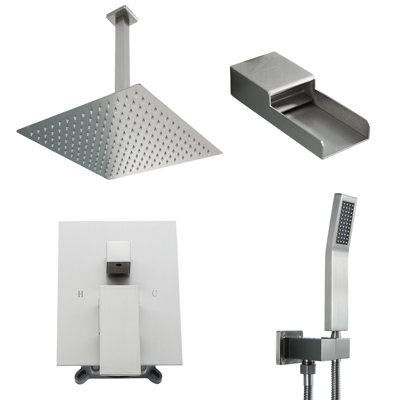 Complete Shower System with Rough in-Valve